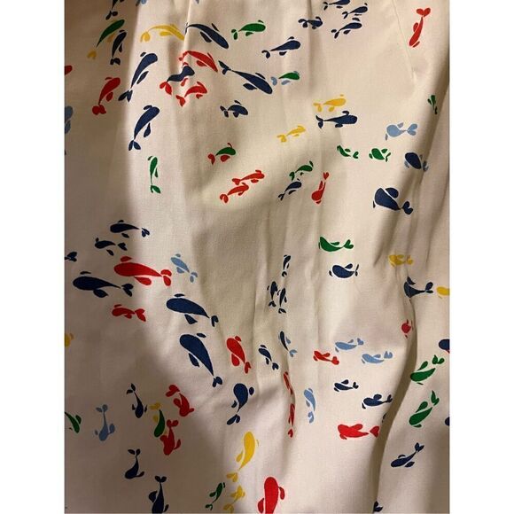 Madison Vintage UnionMade Button Front WHALES Skirt Sz 14 - Picture 7 of 11